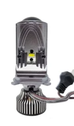 Комплект світлодіодних лінз H4 6500K 8000Lm 80W Bi-Led mini lens 9-80V - Зображення 2