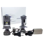 Комплект світлодіодних лінз H4 6500K 8000Lm 80W Bi-Led mini lens 9-80V