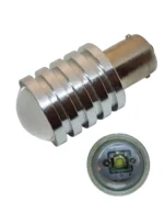 Світлодіодна лампа з цоколем 1156 BA15s P21W 5W 1 CREE лінза 24V Біла