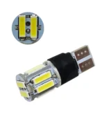 Світлодіодна лампа Т10 W5W 10 SMD 7020 з функцією стробоскопа 12V