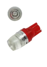 Світлодіодна лампа Т10 W5W 2SMD 1,5W 12V Червона