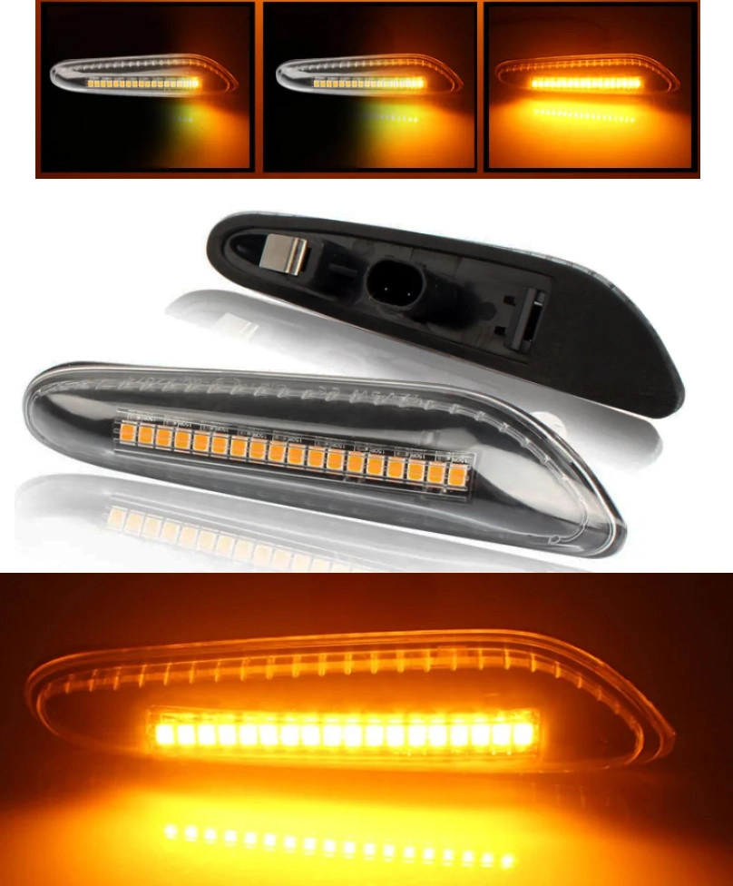 5178736553_svitlodiodnij-bokovij-pokaznik Світлодіодний боковий показник повороту BMW BMW E83 X1 E84 X5 X3 E60 E61 E46 E81 E82 E90 E92 E87 E88 E36 - Зображення 1