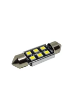 Світлодіодна лампа C5W Festoon 6SMD 3030 12 V 36 мм з обманкою - Зображення 3