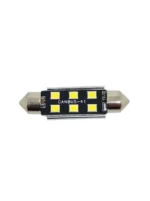 Світлодіодна лампа C5W Festoon 6SMD 3030 12 V 41 мм з обманкою - Зображення 3