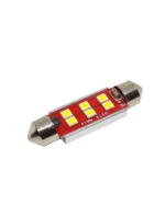 Світлодіодна лампа C5W Festoon 6SMD 3030 12 V 41 мм з обманкою - Зображення 6