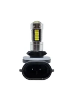 Світлодіодна лампа з цоколем H27 881 30SMD 4014 12V з лінзою, обманкою та драйвером Біла - Зображення 6