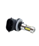 Світлодіодна лампа з цоколем H27 881 30SMD 4014 12V з лінзою, обманкою та драйвером Біла - Зображення 4