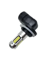 Світлодіодна лампа з цоколем H27 881 30SMD 4014 12V з лінзою, обманкою та драйвером Біла - Зображення 3