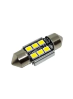 Світлодіодна лампа C5W Festoon 6SMD 2835 12 V 31 мм Білий з обманкою