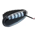Світлодіодні протитуманні фари Led ПТФ. Діодні ПТФ 5 лінз. 50W Daewoo Lanos МЕТАЛ Slim - Зображення 3
