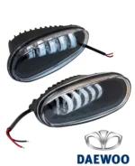 Світлодіодні протитуманні фари Led ПТФ. Діодні ПТФ 5 лінз. 50W Daewoo Lanos МЕТАЛ Slim