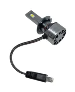 Автомобільні світлодіодні лампи з цоколем H7, модель X3C 12 LED 12V 60W 8000Lm CANBUS комплект - Зображення 7