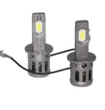 Автомобільні світлодіодні лампи з цоколем H3 16 LED 52W 8000 Lm 12V 6500K комплект - Зображення 3