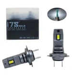 Автомобільні світлодіодні лампи з цоколем H7, модель 17S 16SMD 7035 55W 20000Lm