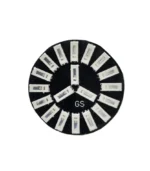 Світлодіодна лампа з цоколем 1156 BA15s P21W 19SMD 4014 Червона 12V - Зображення 3