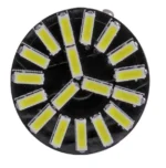 Світлодіодна лампа з цоколем 1156 BA15s P21W 19SMD 4014 Біла12V - Зображення 3