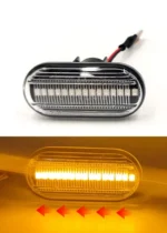 Світлодіодний динамічний бічний маркер Покажчик повороту 15 SMD для Nissan, Renault, Opel - Зображення 2