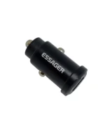 Автомобільний зарядний пристрій Essager USB + Type-C (USB-C) 30W QC PD 3.0 Mini Car Charger 47 * 24мм - Зображення 4