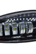 Світлодіодні протитуманні фари Led ПТФ. Діодні ПТФ 5 лінз. 50W Daewoo Lanos МЕТАЛ Slim - Зображення 8
