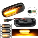 Світлодіодний динамічний бічний маркер повороту Покажчик повороту для AUDI  A3 S3 8P A4 B6 B8 B7 S4 RS4 4F A6 C6 A8