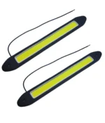 Денні ходові вогні світлодіодні DRL 27*3,5см COB Білі гумовий корпус ДХВ (комплект 2шт) - Зображення 2