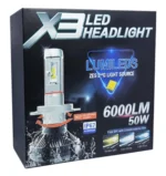 Автомобільні світлодіодні лампи з цоколем H11, модель X3 Преміум'якість - Зображення 10