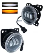 Двоколірні протитуманні фари LED 4 дюйми 3 лінзи 12-80V 60W DAF XF105, CF65, CF75, CF85, LF45, LF55