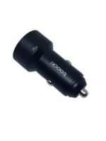 Автомобільний зарядний пристрій TOOCKI USB+Type-C (USB-C) 75W Mini Чорна 29*62м - Зображення 3
