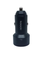 Автомобільний зарядний пристрій TOOCKI USB+Type-C (USB-C) 75W Mini Чорна 29*62м - Зображення 5