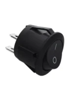 Кнопка автомобільна 2 контакти Кнопковий перемикач Чорний