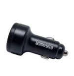Автомобільний зарядний пристрій із швидкою зарядкою Essager Car Charger USB А + 2Type-C 105W Метал - Зображення 4