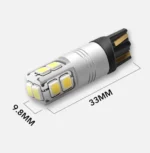 Світлодіодна лампа Т10 W5W 10SMD 2835 12V 700LM Біла canbus - Зображення 7