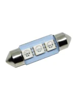 Світлодіодна лампа C5W Festoon 3SMD 5050 24V 36мм Синя