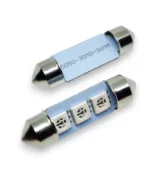 Світлодіодна лампа C5W Festoon 3SMD 5050 24V 36мм Синя - Зображення 5