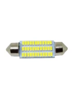 Світлодіодна лампа C5W Festoon 3014 36 SMD 12V 39мм Біла - Зображення 3