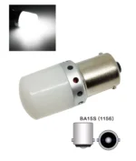 Светодиодная лампа с цоколем 1156 BA15s P21W 9 SMD 3030 з драйвером 12-30V Біле світло
