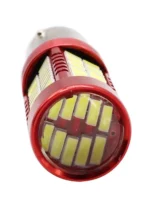 Светодиодная лампа с цоколем 1156 BA15s P21W 106 SMD 4014 12-24V 5000К Біле світло - Зображення 4