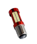 Світлодіодна лампа з цоколем 1157 BAY15d P21/5W 106 SMD 4014 12-24V 5000К Біле світло - Зображення 4