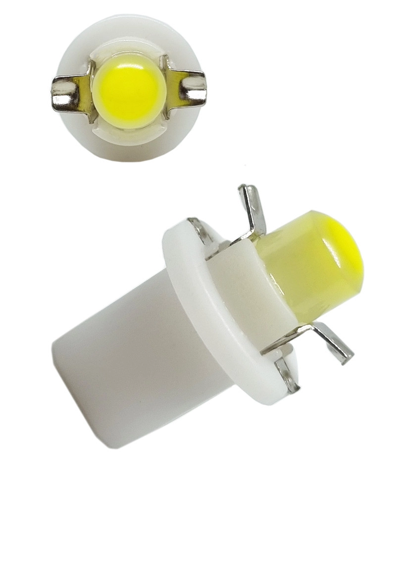 5482513831_svitlodiodna-lampa-v Світлодіодна лампа в панель приладів T5 B8.5d COB 12х18х7mm Біла - Зображення 1
