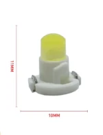 Світлодіодна лампа Т4.2 dashboard 11х10mm 12V Білий - Зображення 5