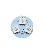 Світлодіодна лампа з цоколем 1156 BAU15s PY21W 13 SMD 5050 12V Жовта зі зміщеним кріпленням - Зображення 4