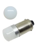 Світлодіодна лампа T4W BA9S 2SMD 2835 Біла 12-24V матова лінза Біполярна з драйвером