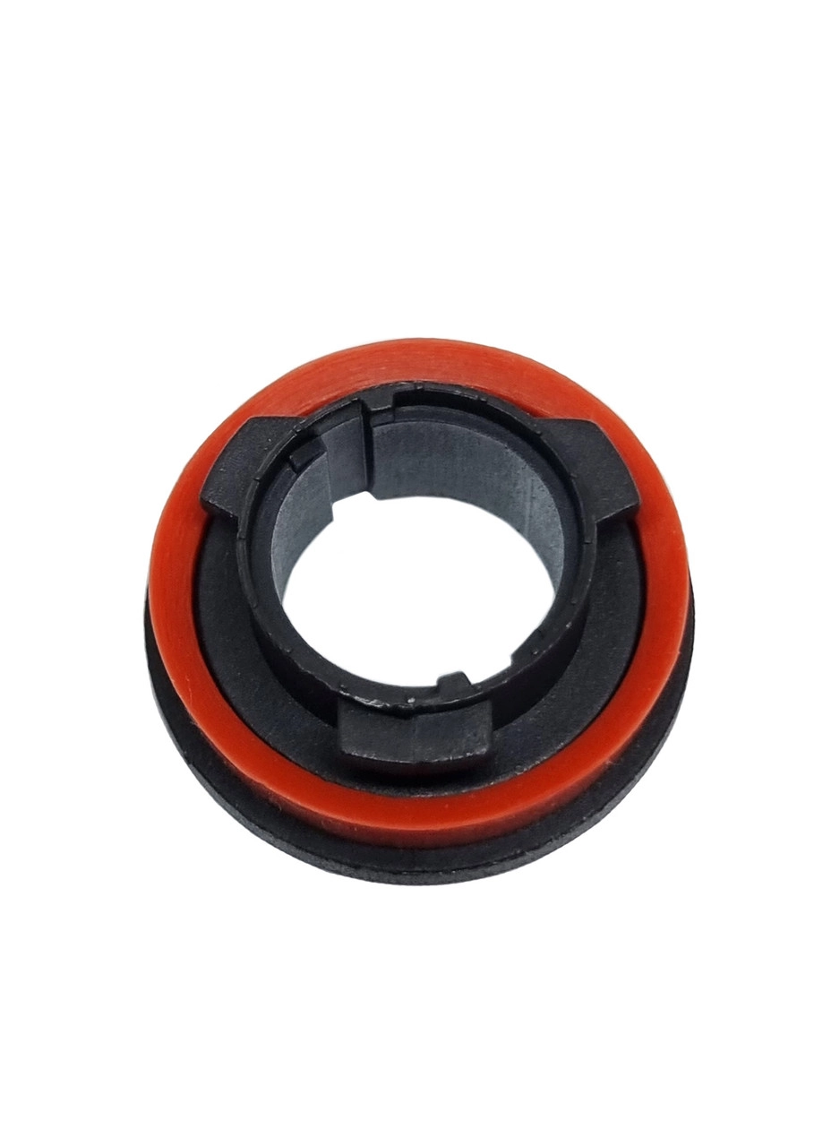 5493363952_adapter-patron-rozyem Адаптер патрон роз'єм під лампу Н11 пластиковий під паз (під напрямні) - Зображення 1