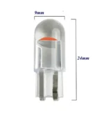 Світлодіодна лампа Т10 COB 12V 5000K Червоне світло - Зображення 3