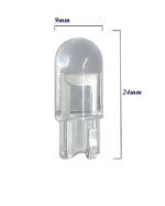 Світлодіодна лампа Т10 COB 12V 5000K Зелене світло - Зображення 4