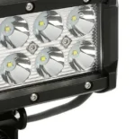 Світлодіодна балка додаткова фара 6 LED 3030 C2018F S 9,5х7 см Дальнє світло - Зображення 3