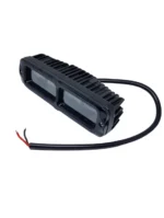 Світлодіодна балка комбінована додаткова фара 4 лінзи 15,3 см МЕТАЛ Біла - Зображення 3