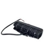 Світлодіодна балка комбінована додаткова фара 4 лінзи 15,3 см МЕТАЛ Біла - Зображення 2