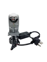 Міні Лінза LED Світлодіодні лінзи Mini H4 модель G9 PRO 5500K 10000Lm 45W - Зображення 6