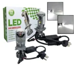 Міні Лінза LED Світлодіодні лінзи Mini H4 модель G9 PRO 5500K 10000Lm 45W